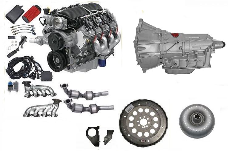 LS3 Engine and 6L80E Transmission package