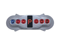 GSM Polished Inline Horizontal Push Button Shifter Remote